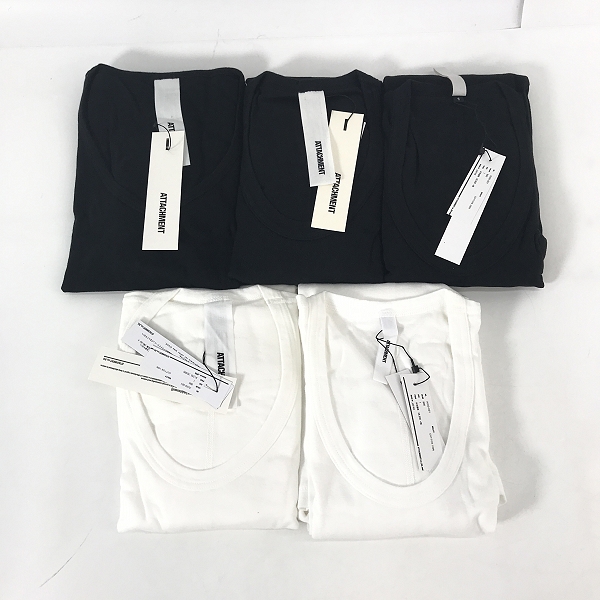 実際に弊社で買取させて頂いた【おまとめ/未使用】ATTACHMENT/アタッチメント 長袖カットソー