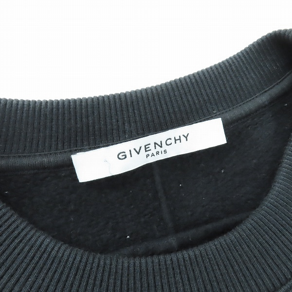 実際に弊社で買取させて頂いた【JPタグ】GIVENCHY/ジバンシィ Twin Monkey/モンキー/スター クルーネックスウェット 15W 7196 653/XSの画像 2枚目
