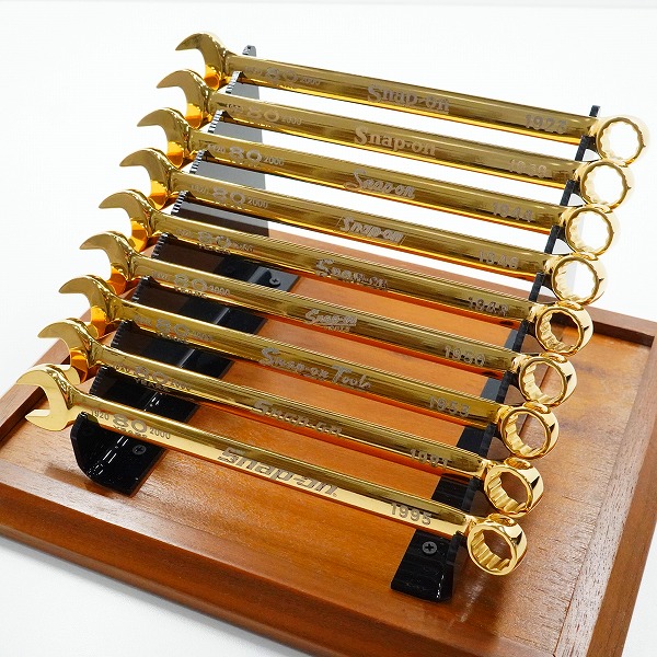 実際に弊社で買取させて頂いたSnap-on/スナップオン 80WRSETX 80周年記念モデル コンビネーションレンチ セットの画像 1枚目