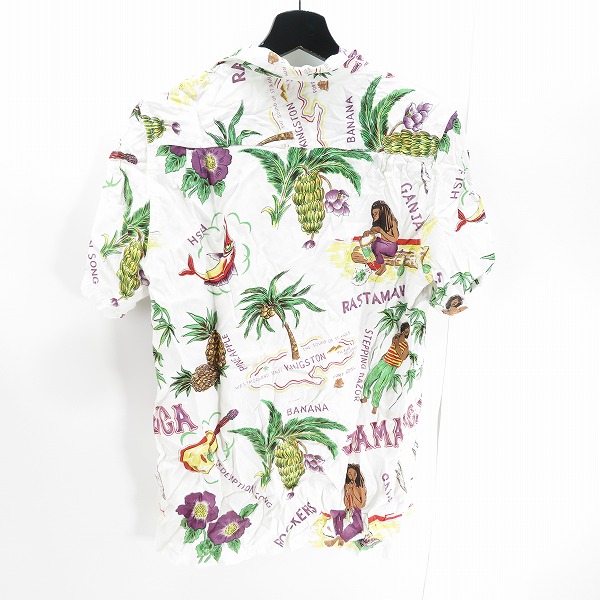 実際に弊社で買取させて頂いたWACKO MARIA/ワコマリア ジャマイカ 総柄 アロハシャツ Mの画像 1枚目