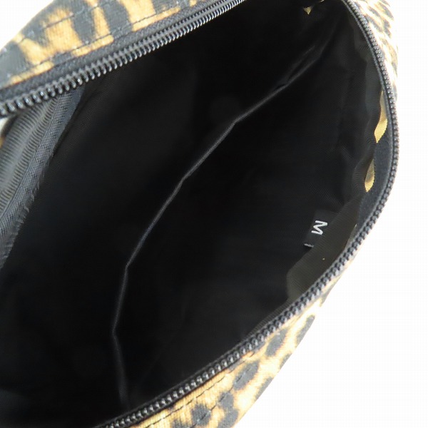 実際に弊社で買取させて頂いたGREGORY/グレゴリー レオパード/ヒョウ柄 パデッド ショルダーバッグ/ポーチ Mの画像 4枚目