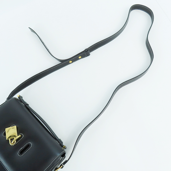 実際に弊社で買取させて頂いたTOM FORD/トムフォード PADLOCK CROSSBODY/パドロック クロスボディバッグ ブラック L1480T-LCL104の画像 3枚目