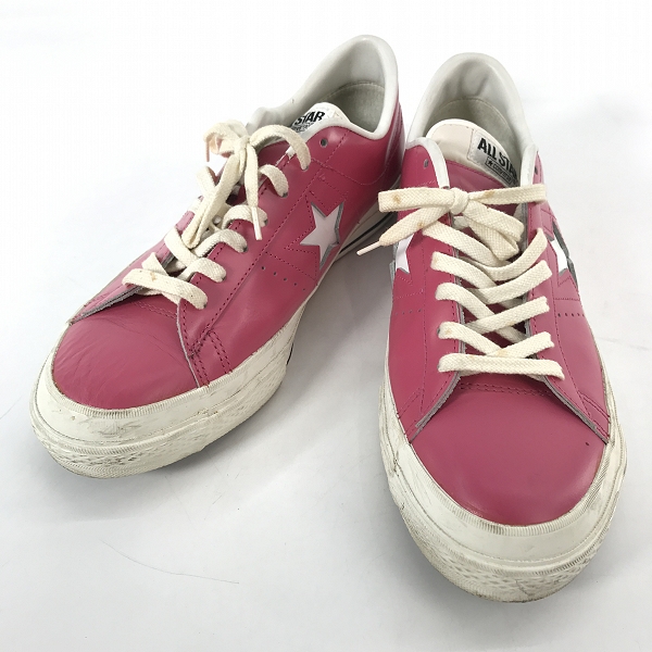 実際に弊社で買取させて頂いたCONVERSE/コンバース ONE STAR OX PNK/ WHT ワンスター ピンク/ホワイト ローカットスニーカー/10.5