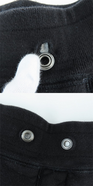 実際に弊社で買取させて頂いたRTATS/ラッツ SCRIPT BIG LOGO SWEAT PANTS スウェットパンツ 21RTC-1105/XLの画像 9枚目