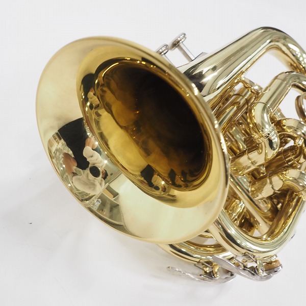 実際に弊社で買取させて頂いたSELECTION/セレクション ポケットトランペット ゴールド ハードケース付 の画像 3枚目