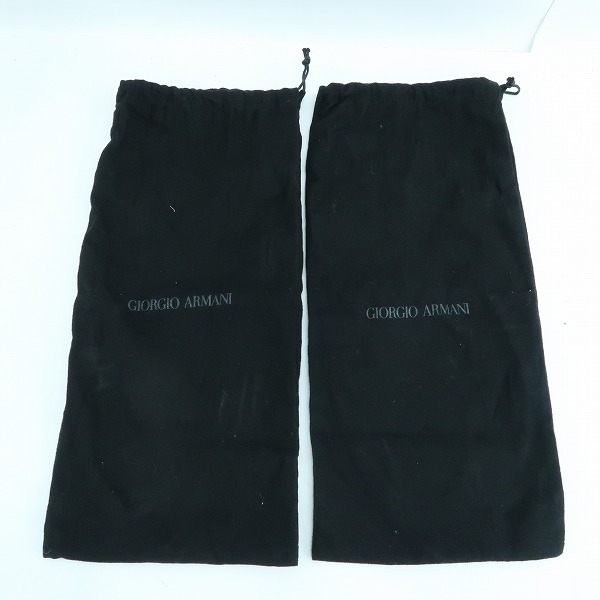 実際に弊社で買取させて頂いたEMPORIO ARMANI/エンポリオアルマーニ レザーシューズ/革靴 X4C 451/8の画像 8枚目