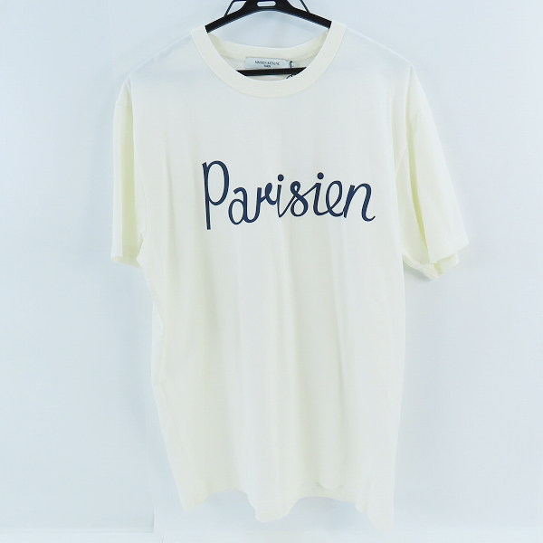 実際に弊社で買取させて頂いた【未使用】MAISON KITSUNE/メゾンキツネ  PARISIEN CLASSIC TEE/パリジャン 半袖Tシャツ AM00101KJ0008/L