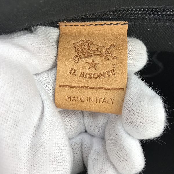 実際に弊社で買取させて頂いたIL BISONTE/イルビゾンテ レザーショルダーバッグの画像 5枚目