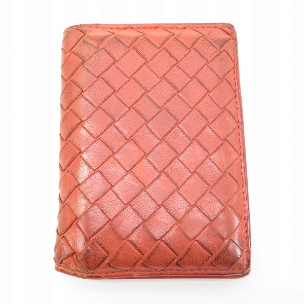 実際に弊社で買取させて頂いたBottega Veneta/ボッテガ ヴェネタ イントレチャートレザー カードケース/パスケースの画像 1枚目