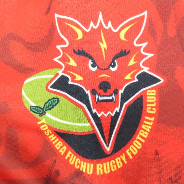 実際に弊社で買取させて頂いたCANTERBURY/カンタベリー ラグビー BRAVE LUPUS/東芝ブレイブルーパス  オーセンティック ゲームジャージ/3Lの画像 5枚目