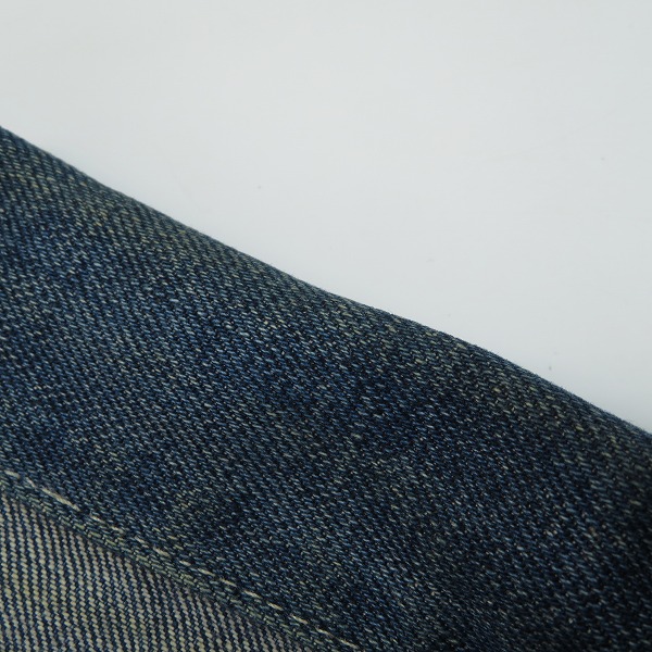 実際に弊社で買取させて頂いたvisvim/ヴィズヴィム 17SS BUCKY COVERALL DAMAGED デニム カバーオール 0117105006006/1の画像 6枚目