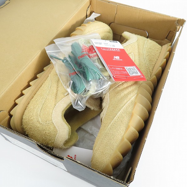 実際に弊社で買取させて頂いたNew Balance/ニューバランス AURALEE/オーラリー スウェード スニーカー URC30AU/27.5の画像 6枚目