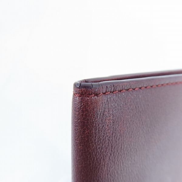 実際に弊社で買取させて頂いたCartier/カルティエ マストライン レザー名刺入れ/カードケースの画像 5枚目