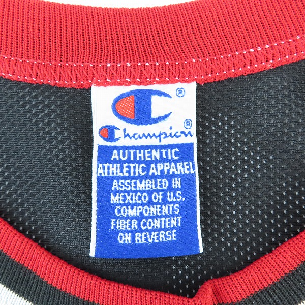 実際に弊社で買取させて頂いたChampion/チャンピオン CHICAGO BULLS シカゴ・ブルズ  #23マイケルジョーダン ユニフォーム  ブラック/Lの画像 2枚目