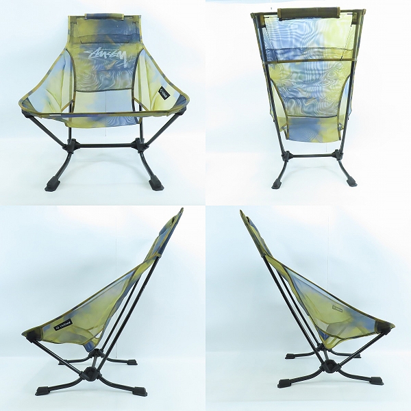 実際に弊社で買取させて頂いたSTUSSY×HELINOX/ステューシー×ヘリノックス DYED MESH BEACH CHAIR メッシュビーチチェア/キャンプチェアの画像 1枚目