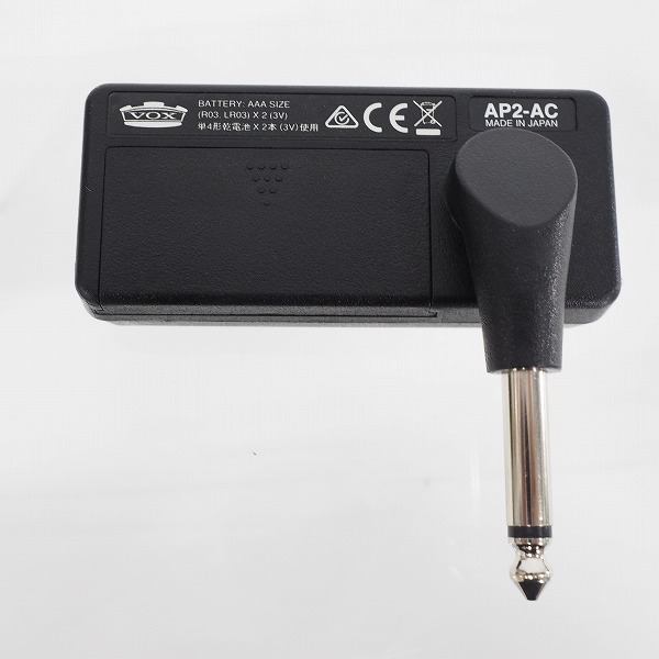 実際に弊社で買取させて頂いたVOX/ヴォックス AmPlug2 AC30 AP2-AC ギター ヘッドホンアンプ【動作確認済み】の画像 3枚目