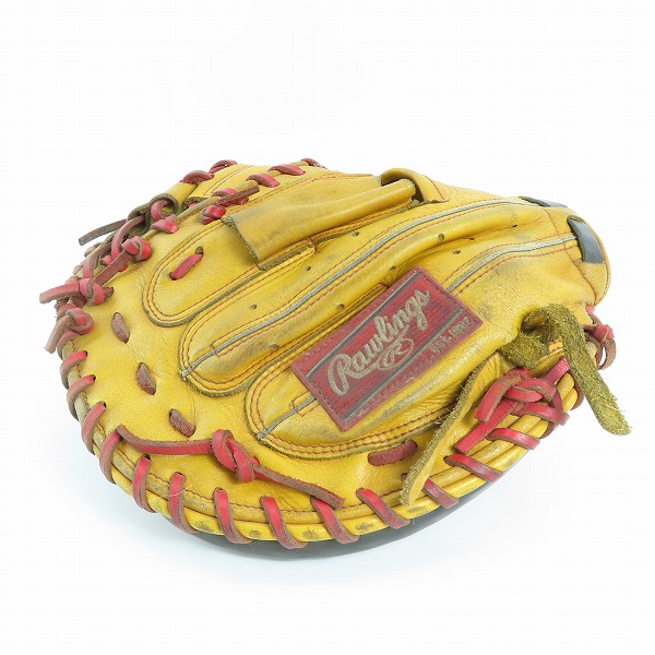 実際に弊社で買取させて頂いたRawlings/ローリングス HYPER TECH COLORS/ハイパーテックカラーズ 軟式 右投げ キャッチャーミット GR9HTC2AFの画像 1枚目