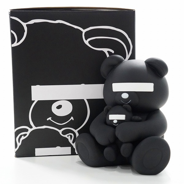 実際に弊社で買取させて頂いたUNDERCOVER×MEDICOM TOY/アンダーカバー×メディコムトイ VCD BEAR 目隠しベア ブラック フィギュア