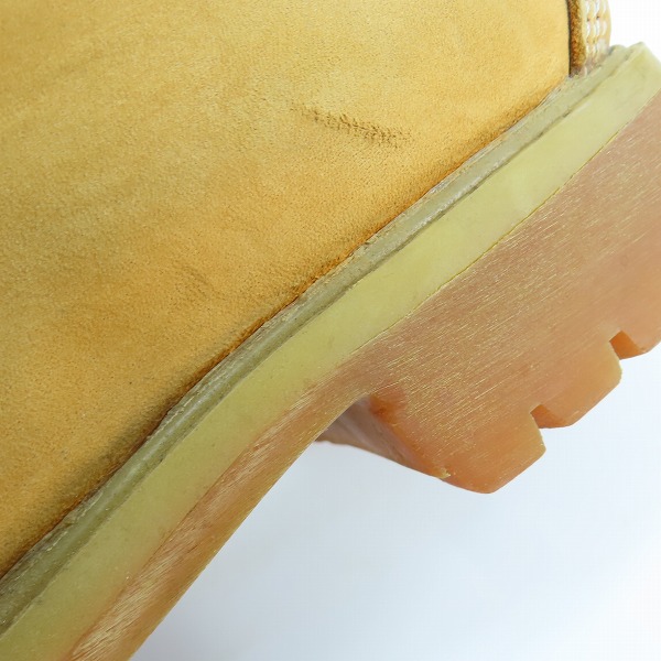 実際に弊社で買取させて頂いたTimberland/ティンバーランド プレミアム 6インチ ウォータープルーフ ブーツ 10061/9.5Wの画像 8枚目