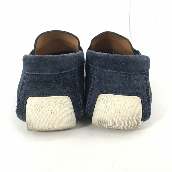 実際に弊社で買取させて頂いたBALLY/バリー WABLER スエード レザー ドライビング シューズ/US8の画像 1枚目