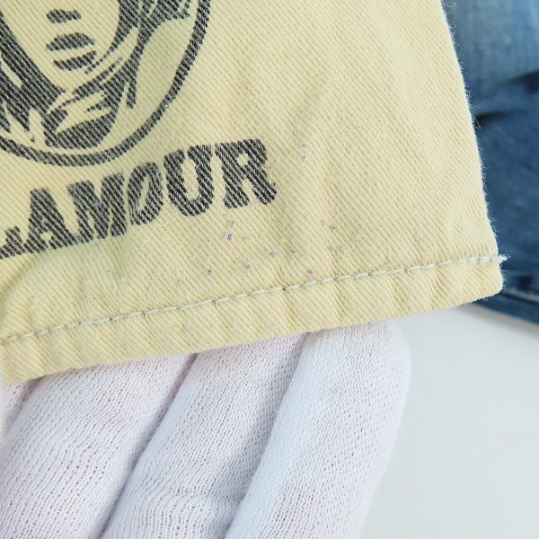実際に弊社で買取させて頂いたHYSTERIC GLAMOUR/ヒステリックグラマー スタッズ ダメージ加工 デニムパンツ 02201AP15/28の画像 7枚目
