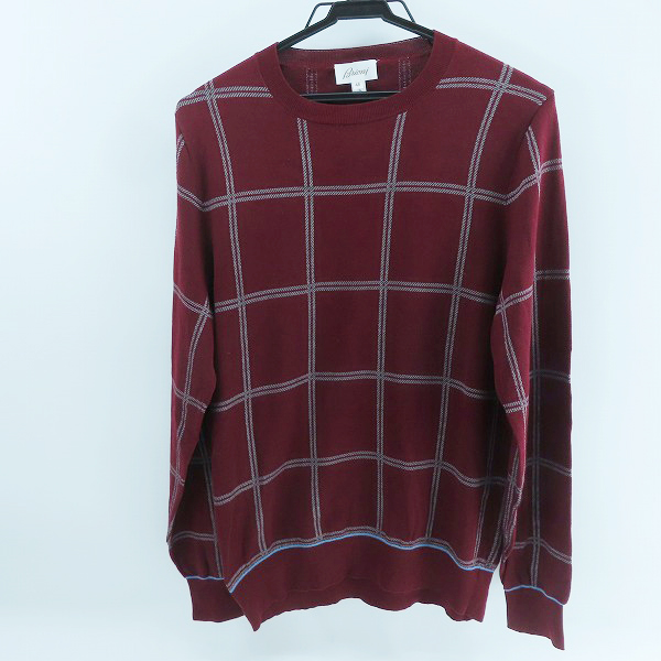 実際に弊社で買取させて頂いたBrioni/ブリオーニ 長袖 薄手 ニット セーター/48