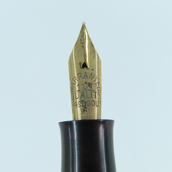 実際に弊社で買取させて頂いたWARRANTED/ワランテッド ペン先刻印14ct 総柄 ヴィンテージ万年筆の画像 5枚目