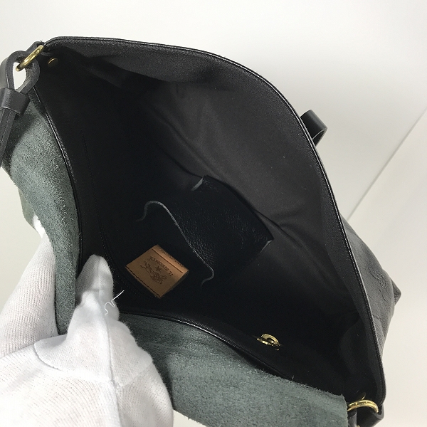 実際に弊社で買取させて頂いたIL BISONTE/イルビゾンテ レザーショルダーバッグの画像 3枚目