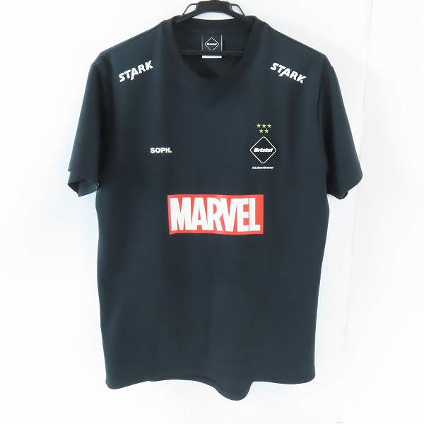 実際に弊社で買取させて頂いたF.C.R.B./F.C.Real Bristol×MARVEL/エフシーレアルブリストル×マーベル 20SSS TRAINING TOP FCRB-200116 M