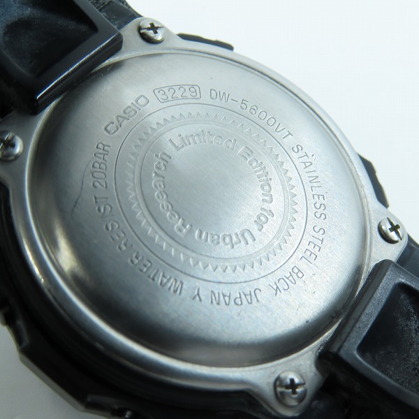 実際に弊社で買取させて頂いたG-SHOCK/Gショック Limited Edition for Urban Research  DW-5600VT【動作未確認】の画像 3枚目