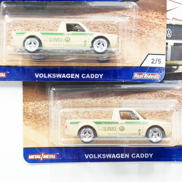 実際に弊社で買取させて頂いた【未開封】Hot Wheels/ホットウィール SHOP TRUCKS CUSTOM '62 CHEVY PICKUP/VOLKSWAGEN CADDY ミニカー 3点セットの画像 3枚目