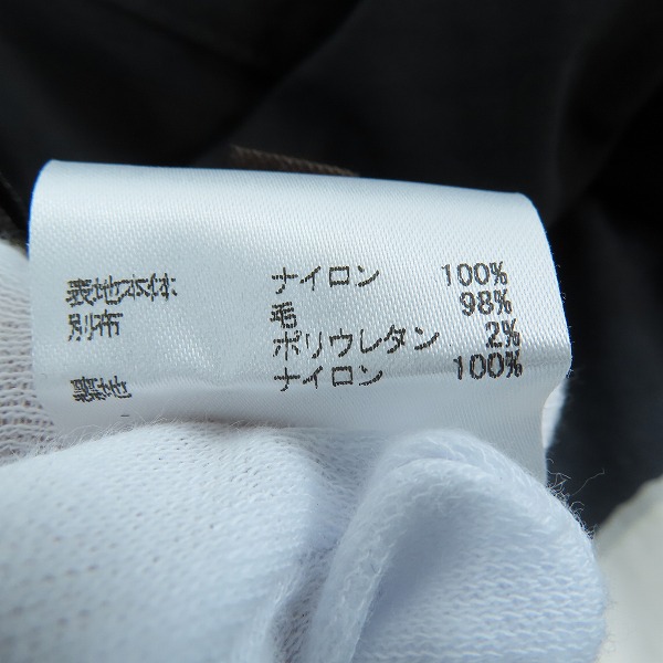 実際に弊社で買取させて頂いた【未使用】Roberto Cavalli/ロベルトカヴァリ ナイロンジャケット YTT5040K501/38の画像 7枚目