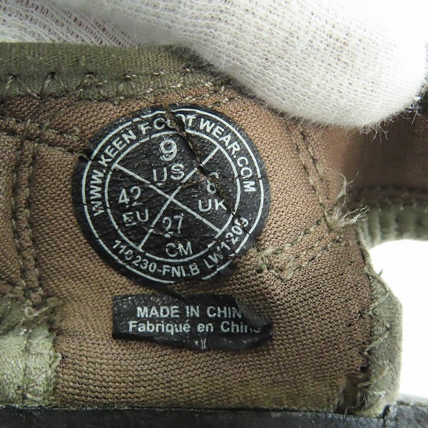 実際に弊社で買取させて頂いたKEEN/キーン NEWPORT H2/ニューポート サンダル 110230/27の画像 5枚目