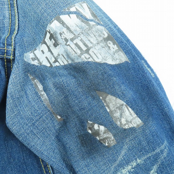 実際に弊社で買取させて頂いた【未使用】Levi's/リーバイス SONIC CRUSH/ソニッククラッシュ トラッカージャケット 70505-0034/40の画像 7枚目