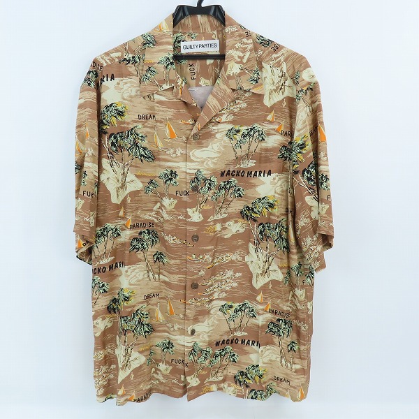 実際に弊社で買取させて頂いたWACKO MARIA/ワコマリア HAWAIIAN SHIRT(TYPE-1) アロハシャツ/L