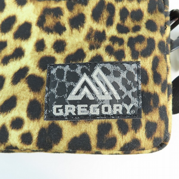 実際に弊社で買取させて頂いたGREGORY/グレゴリー レオパード/ヒョウ柄 パデッド ショルダーバッグ/ポーチ Mの画像 5枚目