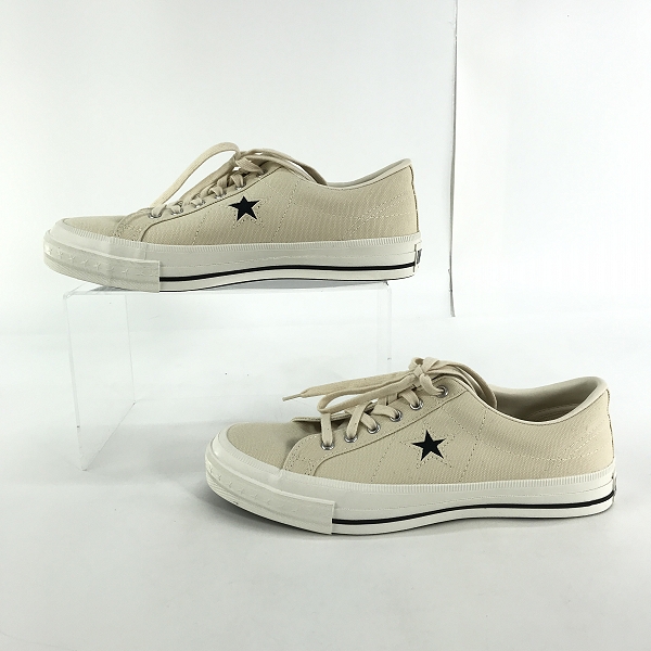 実際に弊社で買取させて頂いたCONVERSE/コンバース OS J VTG CANVAS/ワンスター ヴィンテージ キャンバス 9.5の画像 3枚目