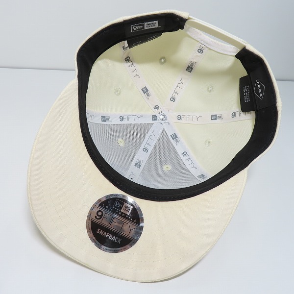 実際に弊社で買取させて頂いたF.C.R.B.×NEWERA/FCレアルブリストル×ニューエラ BRISTOL EMBLEM LOGO 6panel Cap キャップ クリーム系の画像 4枚目
