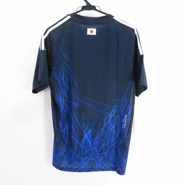 実際に弊社で買取させて頂いた(1)【未使用】Y-3/ワイスリー ヨウジヤマモト×アディダス サッカー日本代表 2024 ホーム レプリカ ユニフォーム IU0964/Lの画像 1枚目