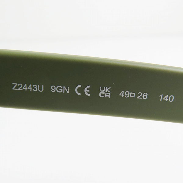 実際に弊社で買取させて頂いたLOUIS VUITTON/ルイヴィトン サングラス LV スーパーヴィジョンスクエア/アイウェア/Z2443Uの画像 4枚目