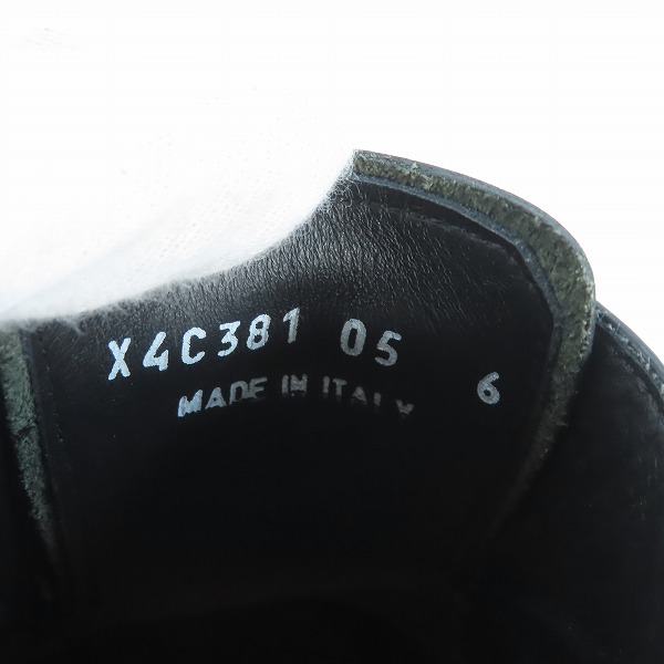 実際に弊社で買取させて頂いたEMPORIO ARMANI/エンポリオ アルマーニ ウイングチップ ドレスシューズ X4C381/6の画像 5枚目