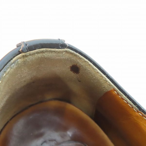 実際に弊社で買取させて頂いたChurch's/チャーチ BURWOOD/バーウッド ウイングチップシューズ 8905101 35の画像 6枚目