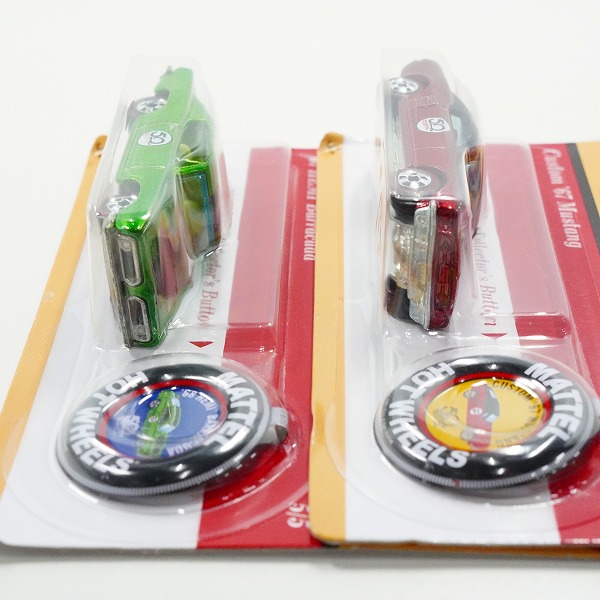 実際に弊社で買取させて頂いた【未開封】Hot Wheels/ホットウィール 50周年記念限定 ボタン付き 1968 Cougar/Volkswagen Beetle/'67 Camaro 他 5点セットの画像 6枚目