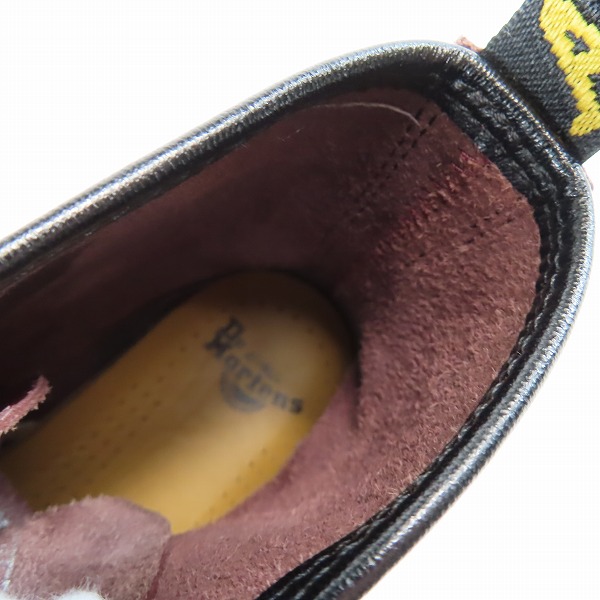 実際に弊社で買取させて頂いたDr.Martens/ドクターマーチン 1460 8EYE BOOT/8ホール ブーツ チェリーレッド UK8の画像 4枚目