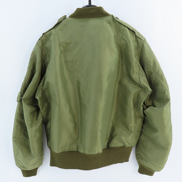 実際に弊社で買取させて頂いたBUZZ RICKSONS/バズリクソンズ L-2 フライトジャケット BR11130 /40の画像 1枚目