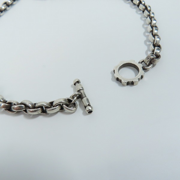 実際に弊社で買取させて頂いたSTARLINGEAR/スターリンギア スモールプレーンリンク チェーンネックレスの画像 4枚目