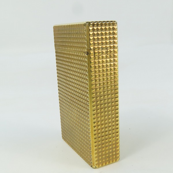 実際に弊社で買取させて頂いたS.T.Dupont/デュポン ライン 1L ガスライター ゴールドの画像 2枚目