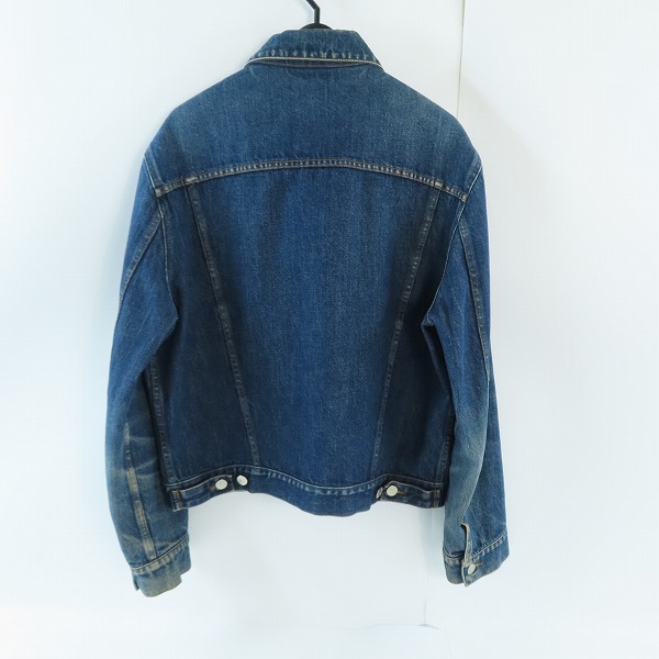 実際に弊社で買取させて頂いたA.P.C./アーペーセー デニムジャケット/カバーオール インディゴ/Mの画像 1枚目