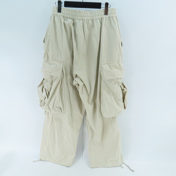 実際に弊社で買取させて頂いたJOURNAL STANDARD/ジャーナルスタンダード ORIENS タックワイドカーゴパンツ ORIENS 21-030-423-2000-3-0/Fの画像 1枚目
