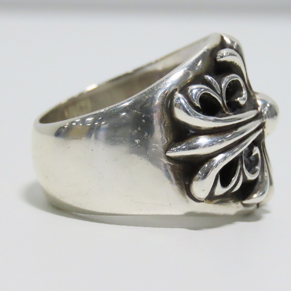 実際に弊社で買取させて頂いたCHROME HEARTS/クロムハーツ キーパーリング 20号の画像 4枚目